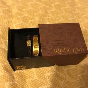 rustic cuff set! rare!